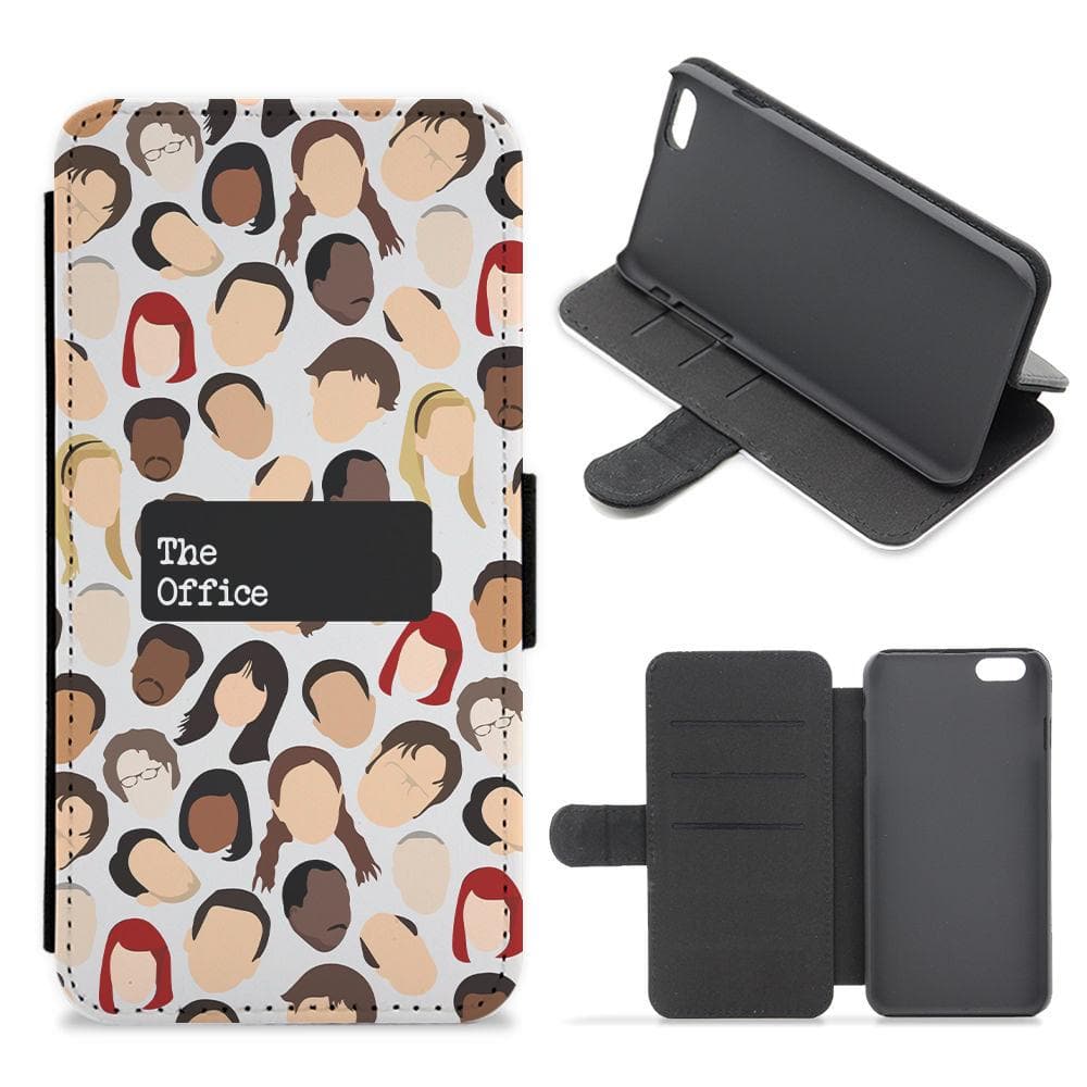 The Office Collage Flip / Wallet Phone Case