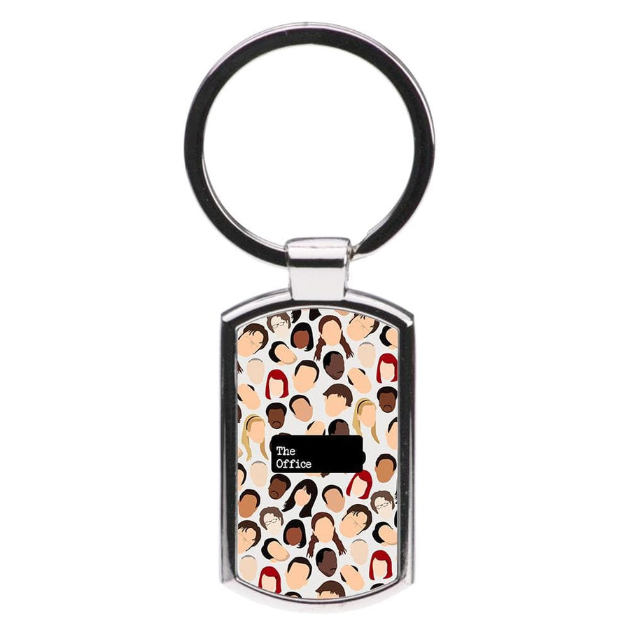 The Office Collage Luxury Keyring