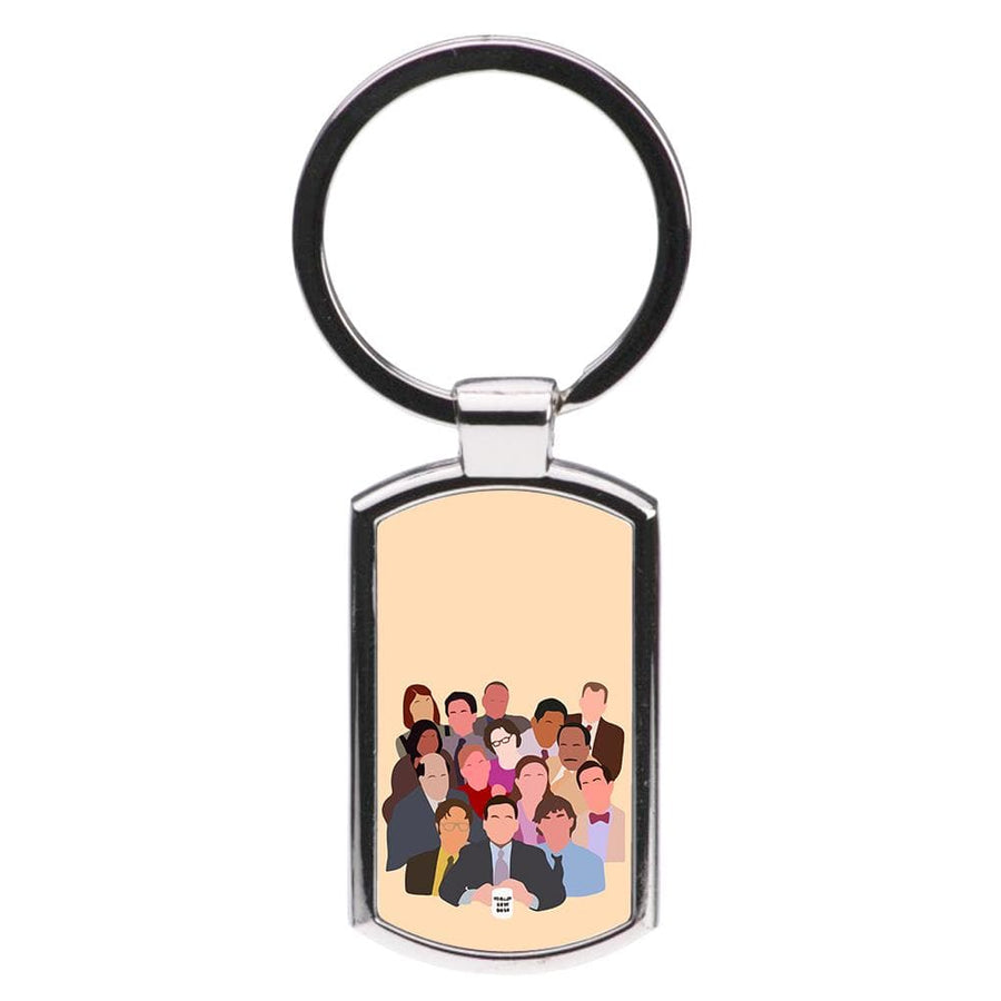 The Office Characters Luxury Keyring