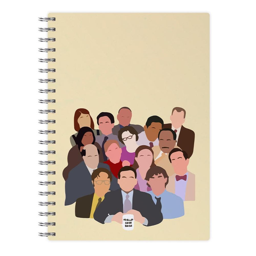 The Office Characters Notebook