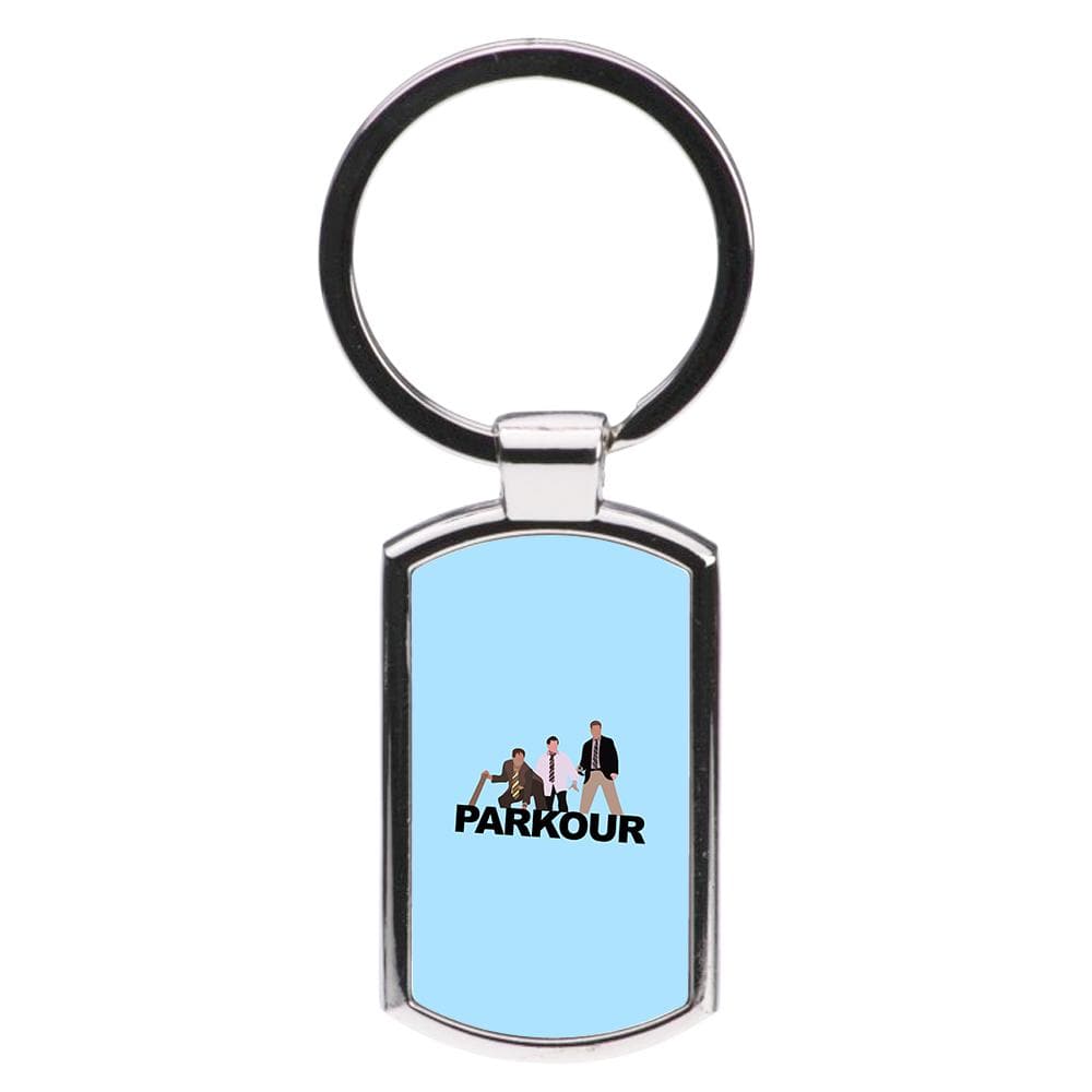 Parkour - The Office Luxury Keyring