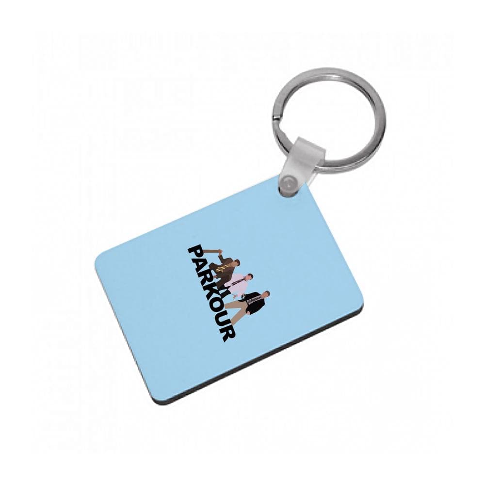 Parkour - The Office Keyring