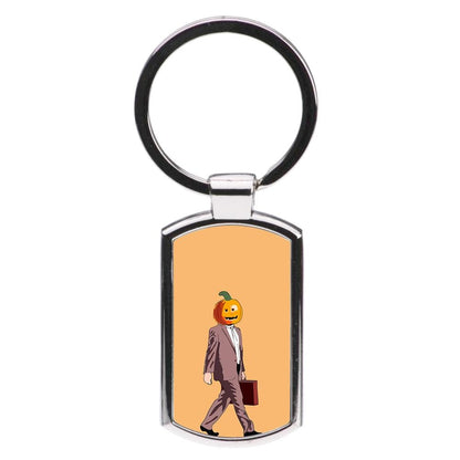 Dwight Pumpkin Head - The Office Luxury Keyring