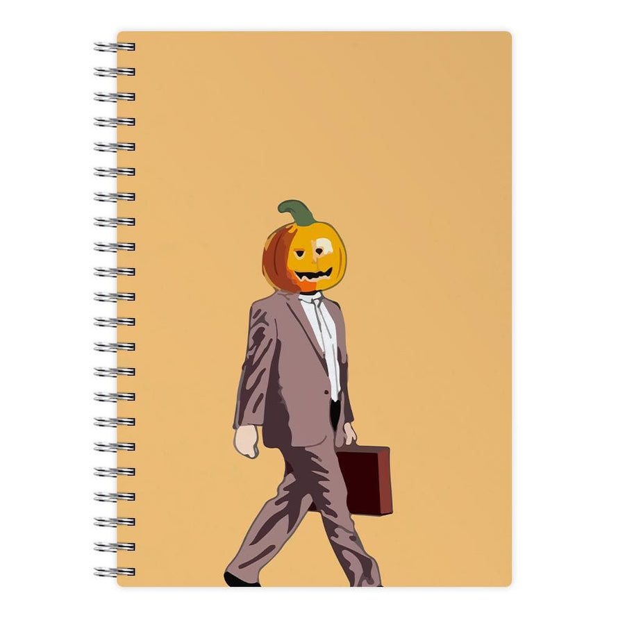 Dwight Pumpkin Head - The Office Notebook