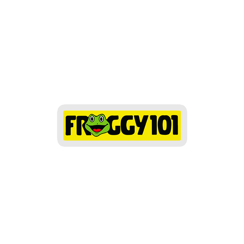 Froggy 101 Sticker