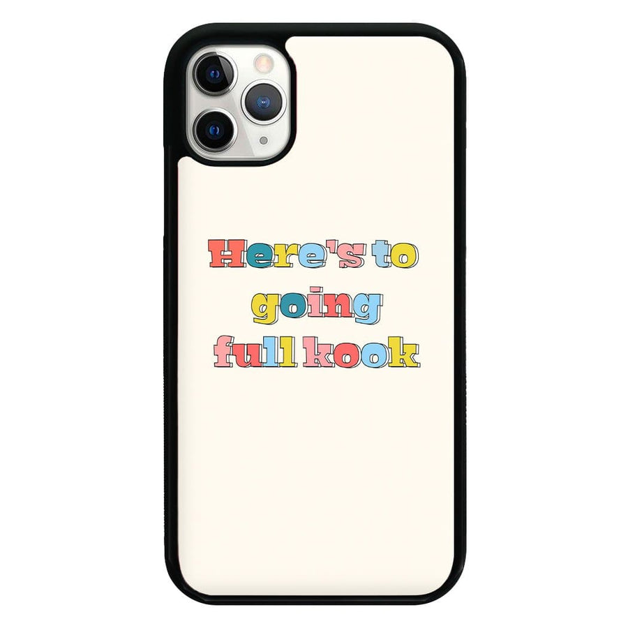 Here's To Going Full Kook - Outer Banks Phone Case