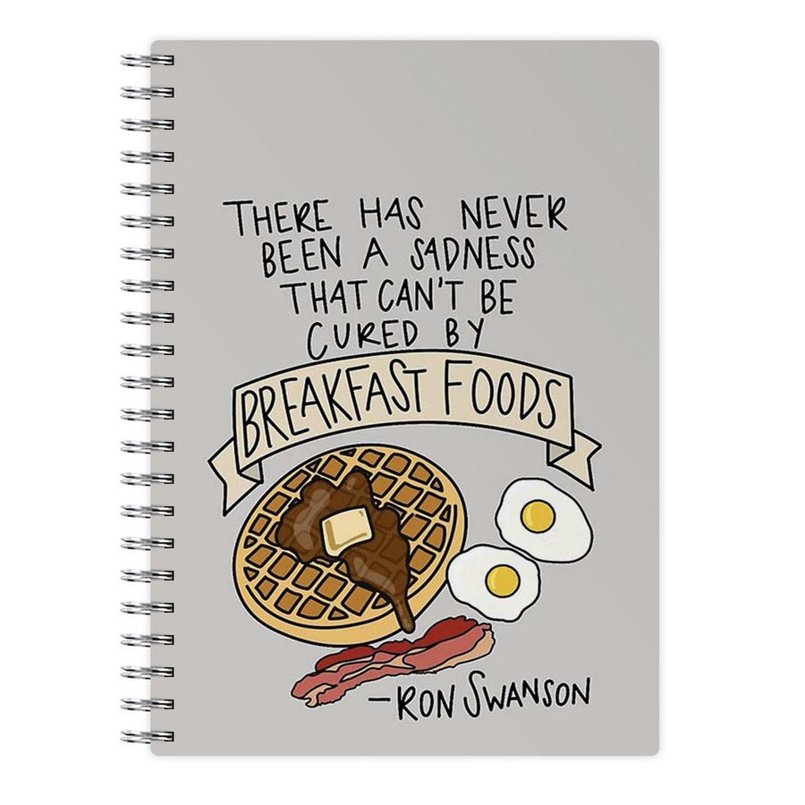 Breakfast Foods - Parks and Recreation Notebook - Fun Cases