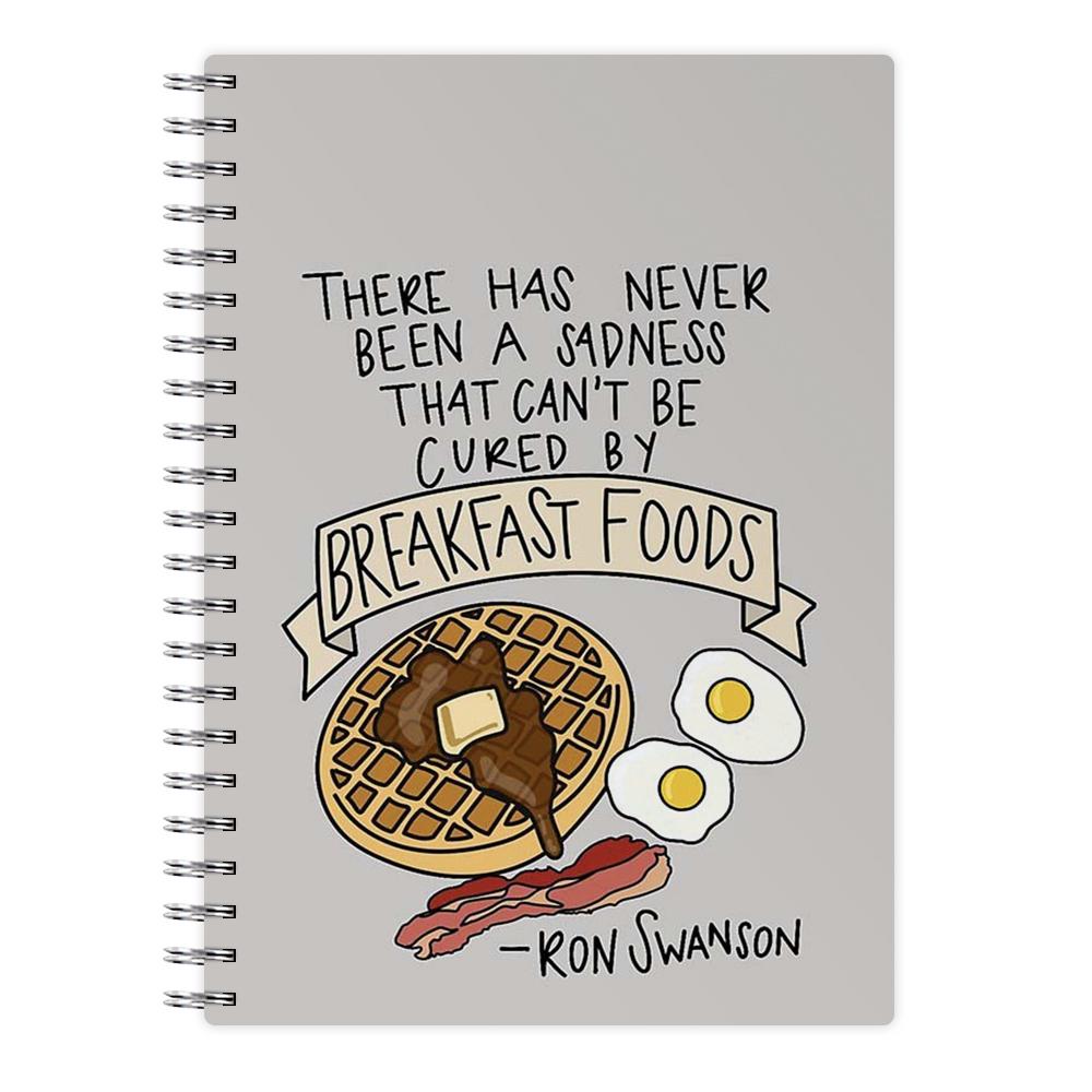 Breakfast Foods - Parks and Recreation Notebook - Fun Cases