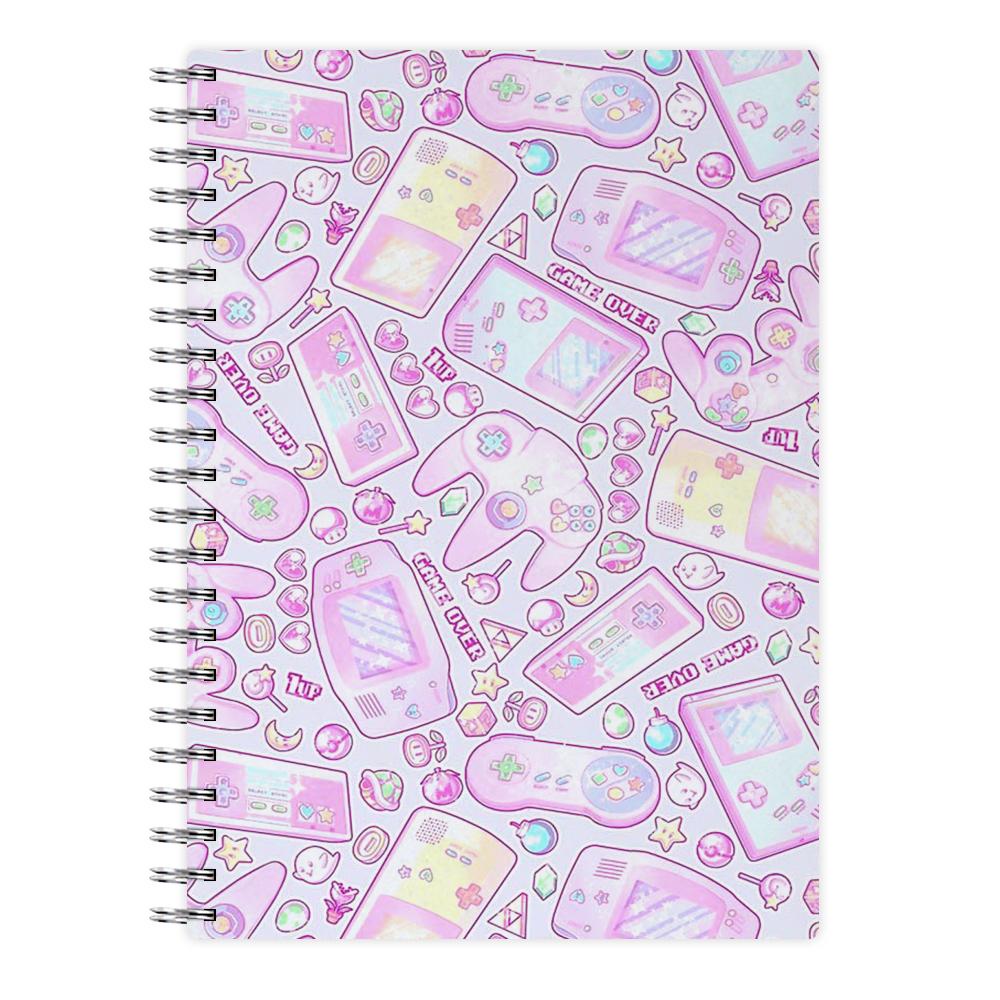 Power Up, Gaming Pattern Notebook - Fun Cases