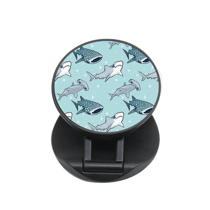 Shark Pattern FunGrip - Fun Cases