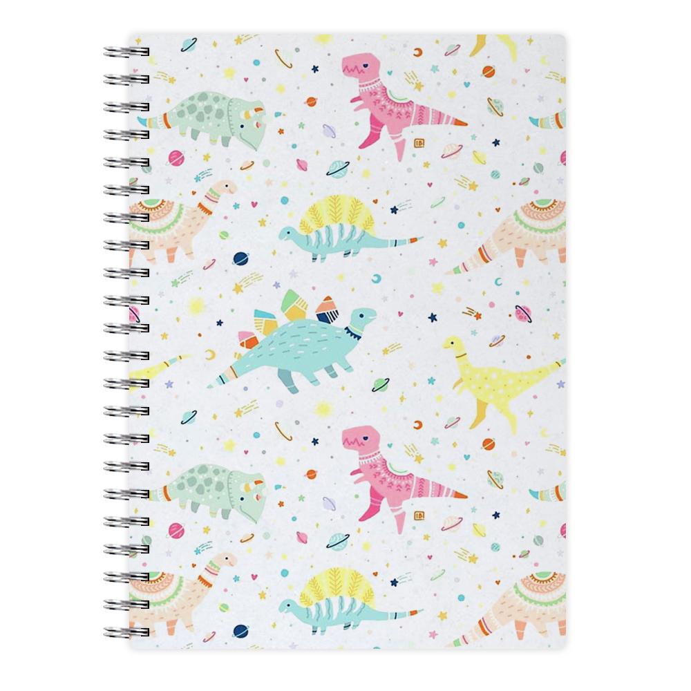 Dinosaur Pattern Notebook - Fun Cases