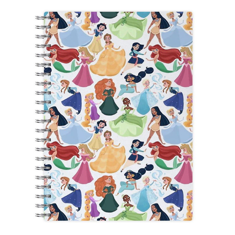 Disney Princess Pattern Notebook - Fun Cases