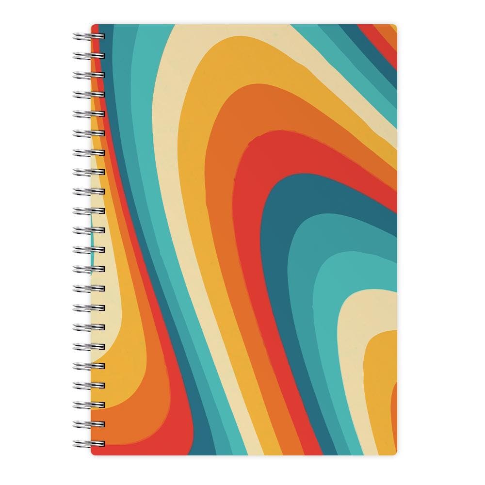 Rainbow Abstract Pattern Notebook