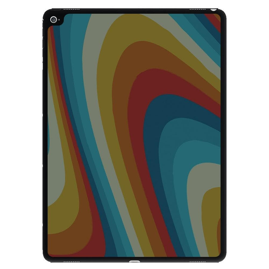 Rainbow Abstract Pattern iPad Case