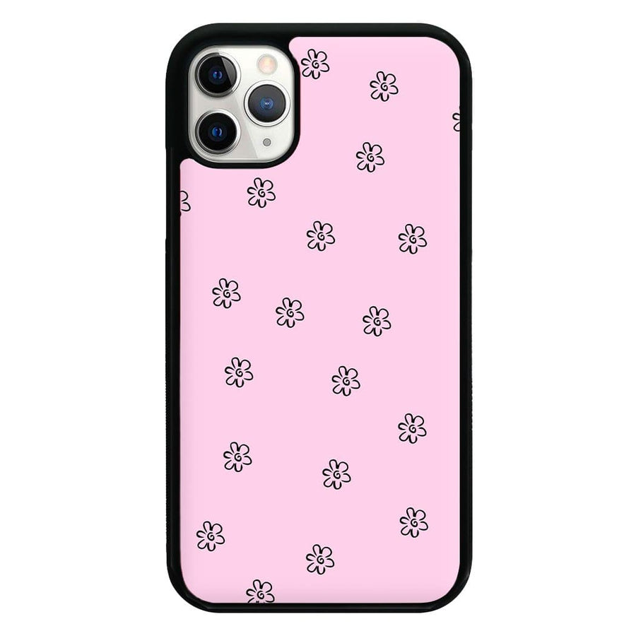 Detail Flower Pattern - Pink Phone Case