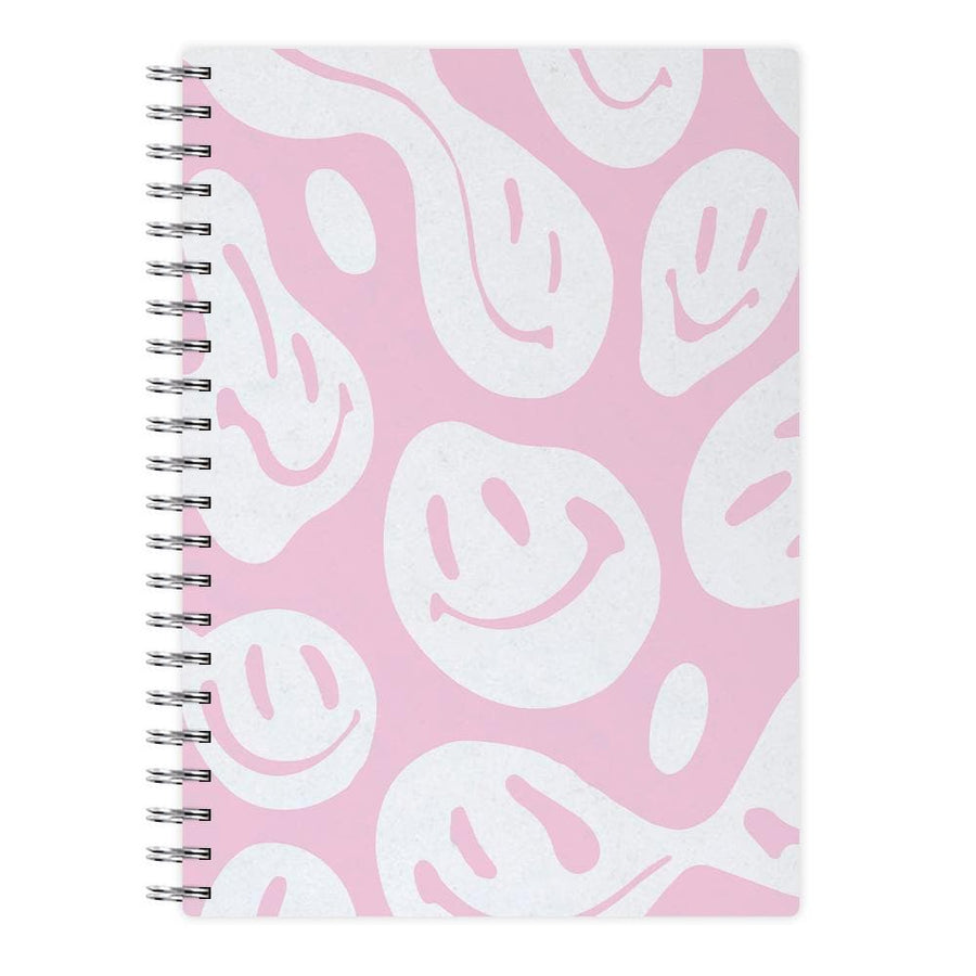 Trippn Smiley - Pink Notebook
