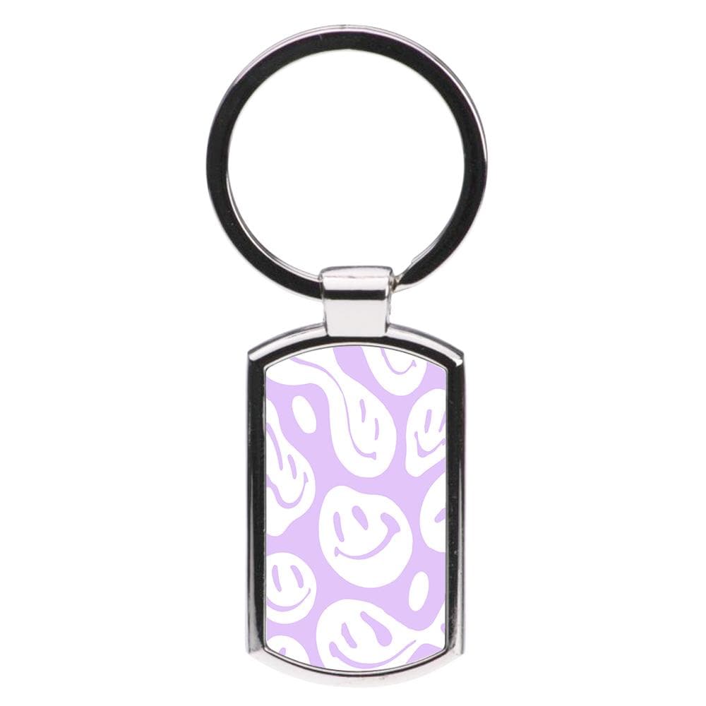 Trippn Smiley - Purple Luxury Keyring