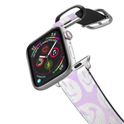 Trippn Smiley - Purple Apple Watch Strap