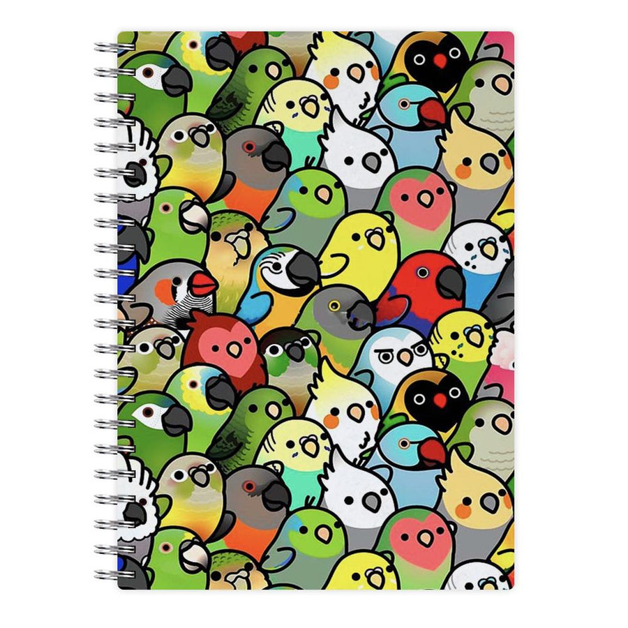Everybirdy Pattern Notebook - Fun Cases