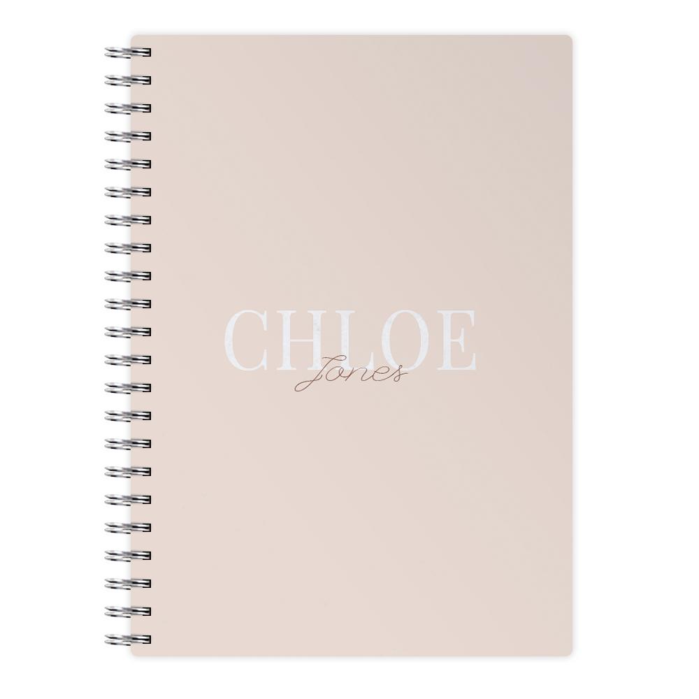 Elegant Personalised Notebook