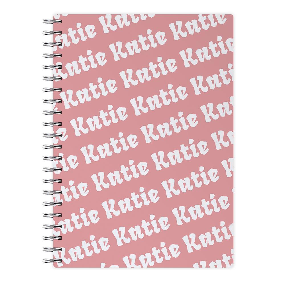 Diagonal Personalised Notebook