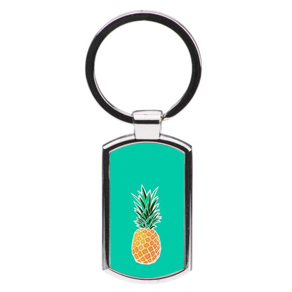 Cartoon Pineapple Luxury Keyring