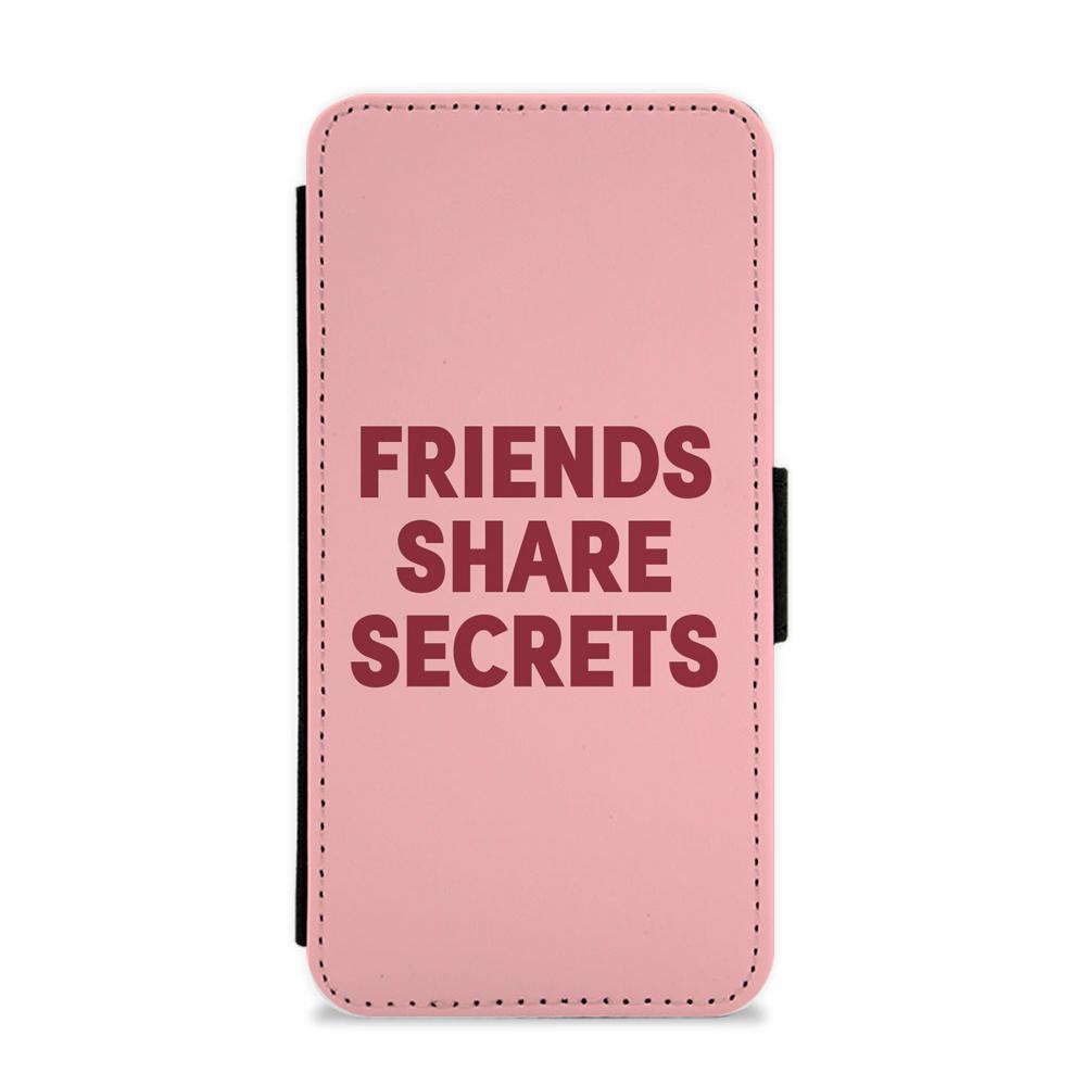 Friends Share Secrets - Pretty Little Liars Flip / Wallet Phone Case