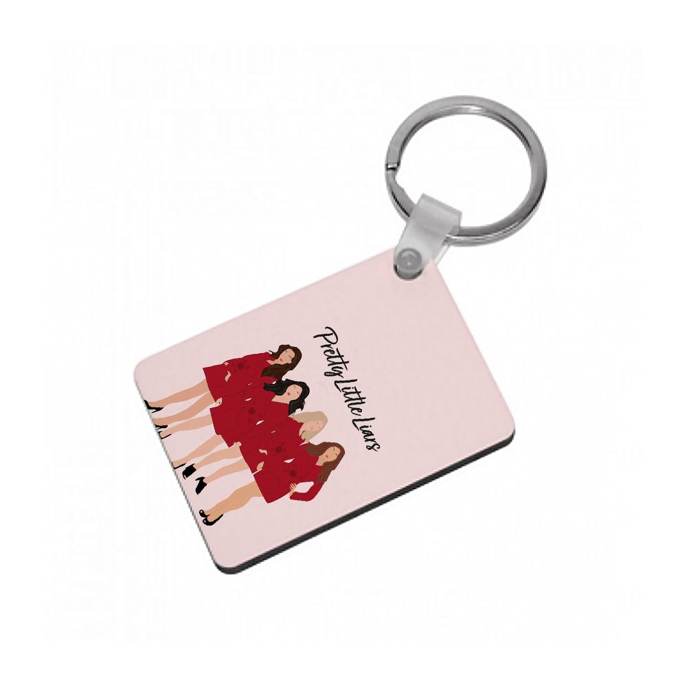 Girls - Pretty Little Liars Keyring