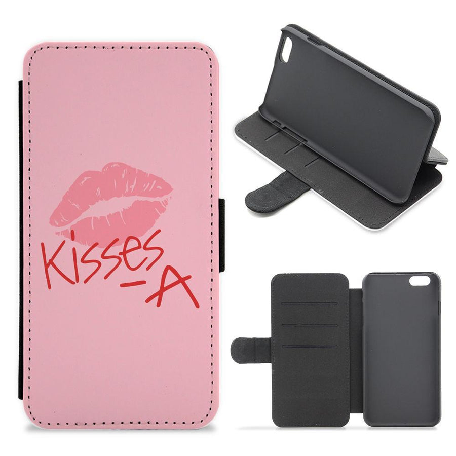 Kisses - A - Pretty Litte Liars Flip / Wallet Phone Case