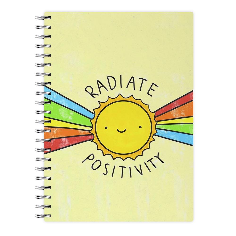 Radiate Positivity Sunshine - Positivity Notebook