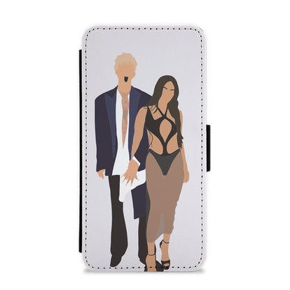 MGK and Megan Fox - Power Couples Flip / Wallet Phone Case