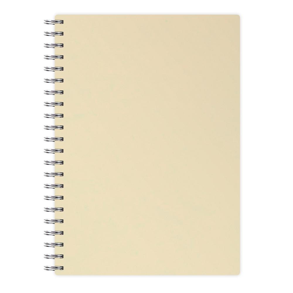 Back To Casics - Pretty Pastels - Plain Orange Notebook