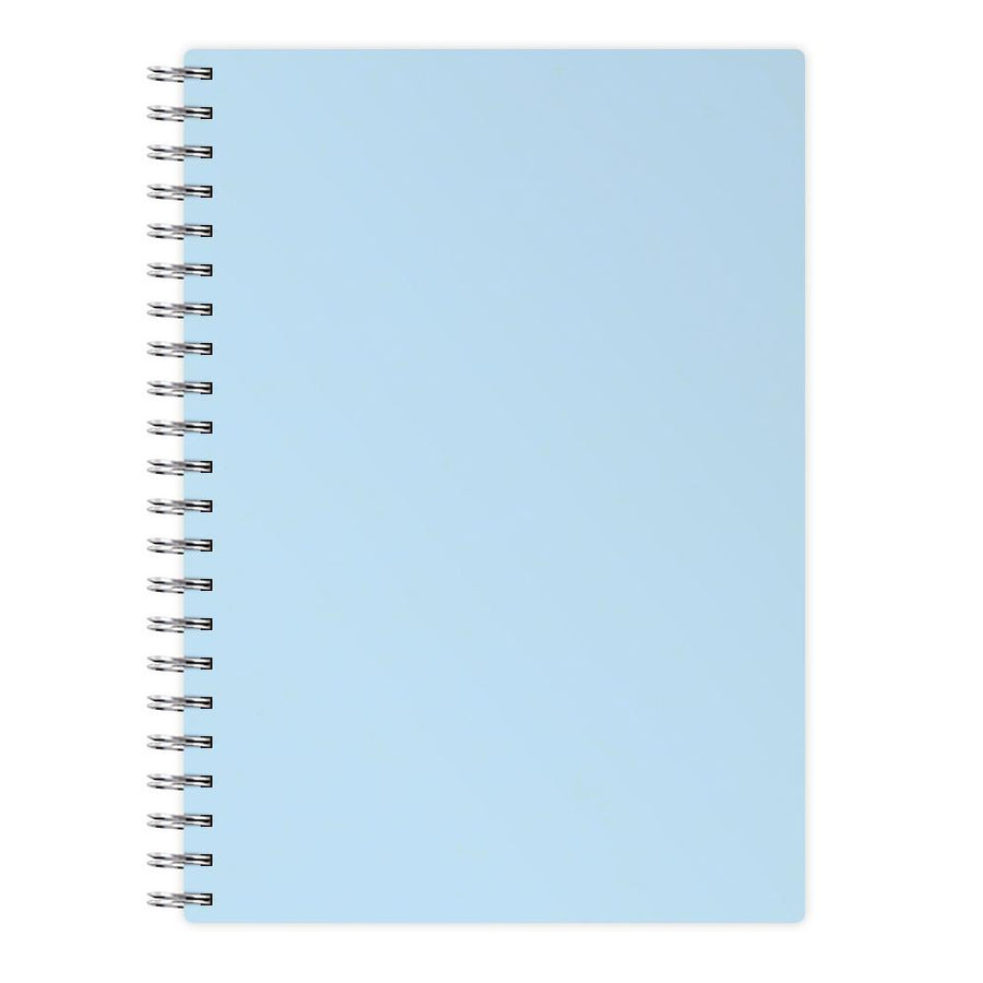Back To Casics - Pretty Pastels - Plain Blue Notebook