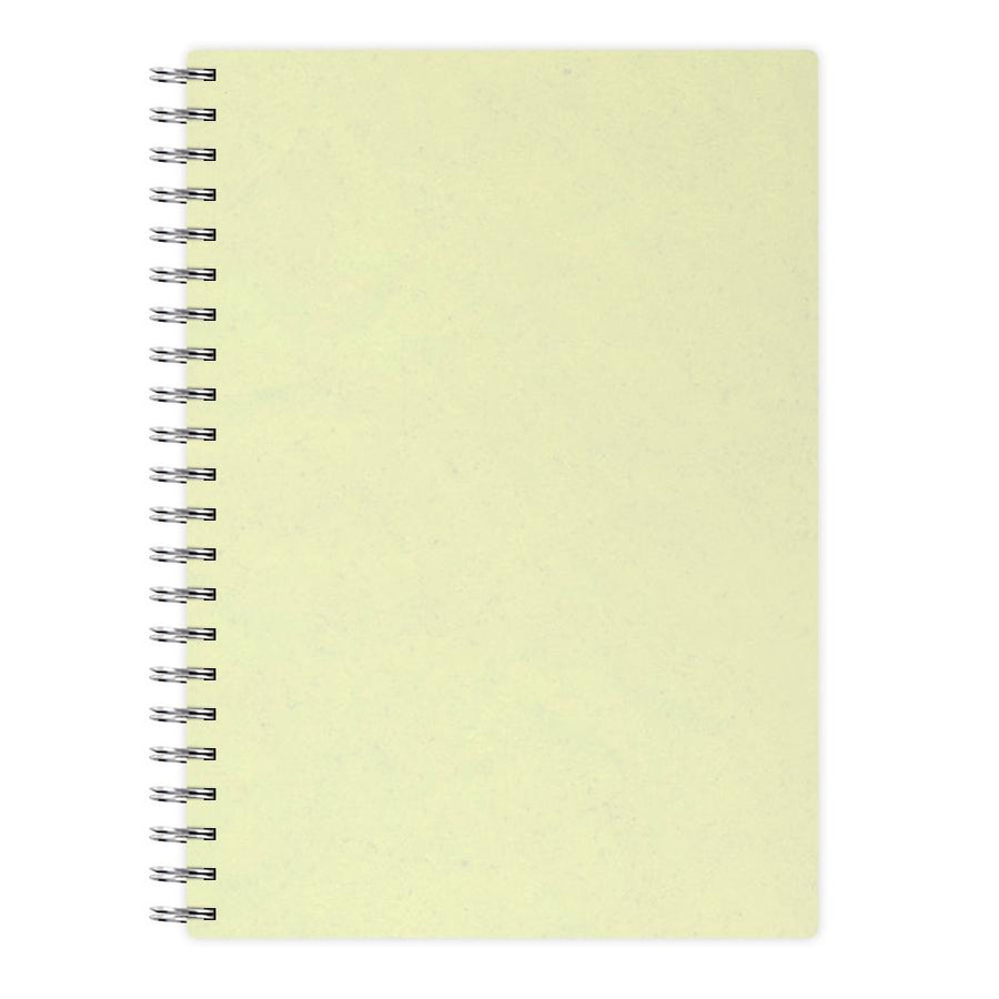 Back To Casics - Pretty Pastels - Plain Yellow Notebook