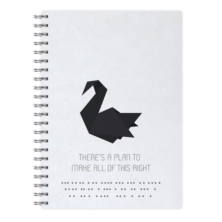 There's a Plan To Make all of This Right - Prison Break Notebook - Fun Cases
