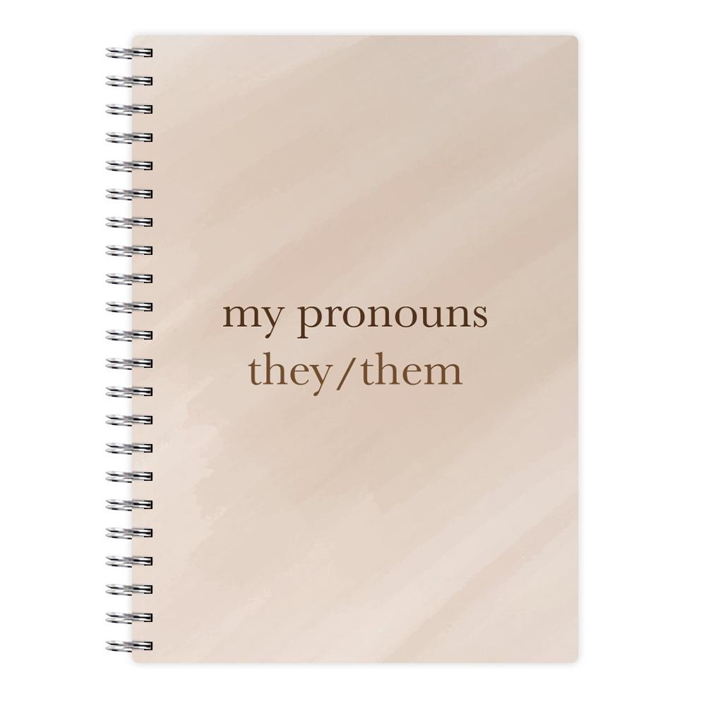 They & Them - Pronouns Notebook