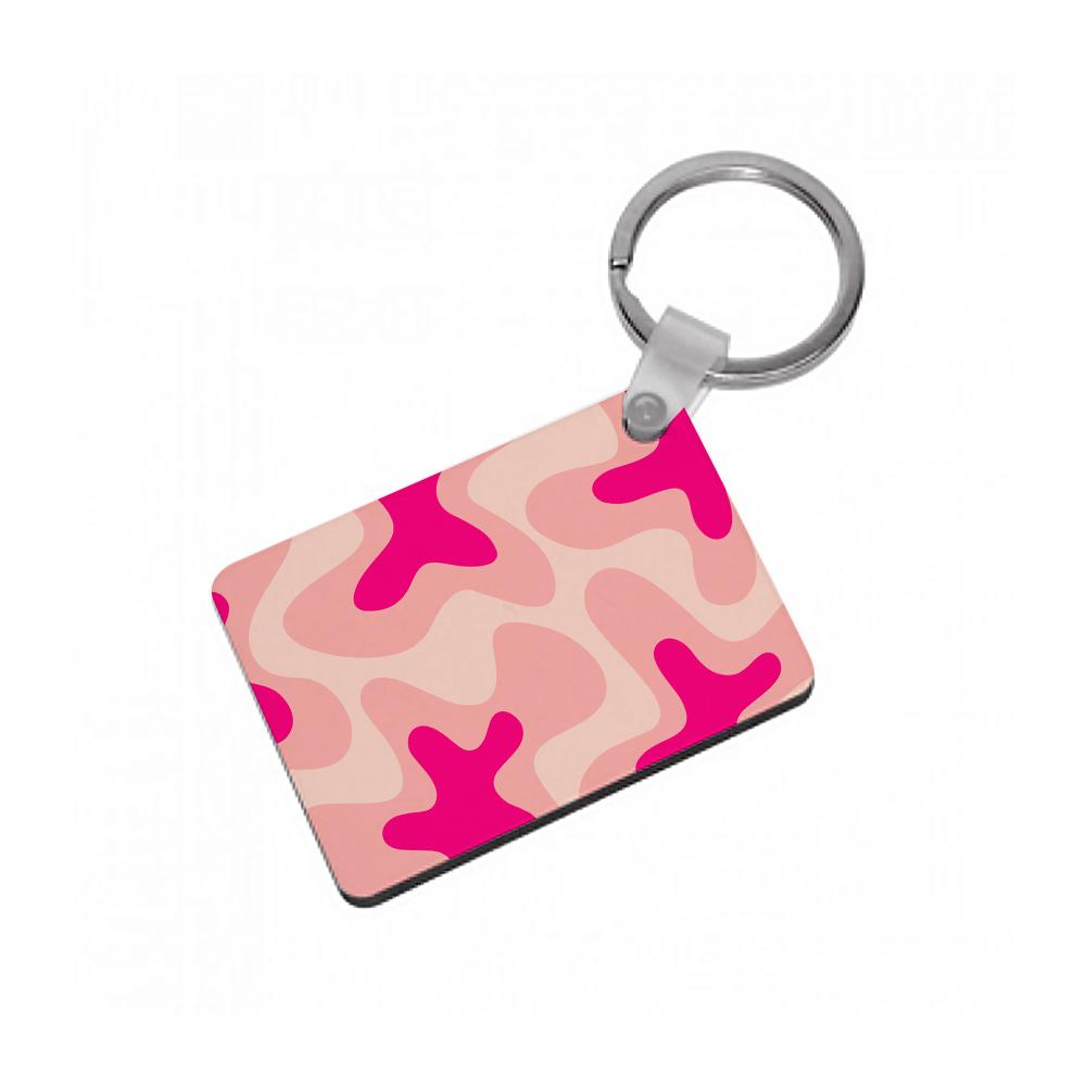 Psychedelic Pattern I Keyring