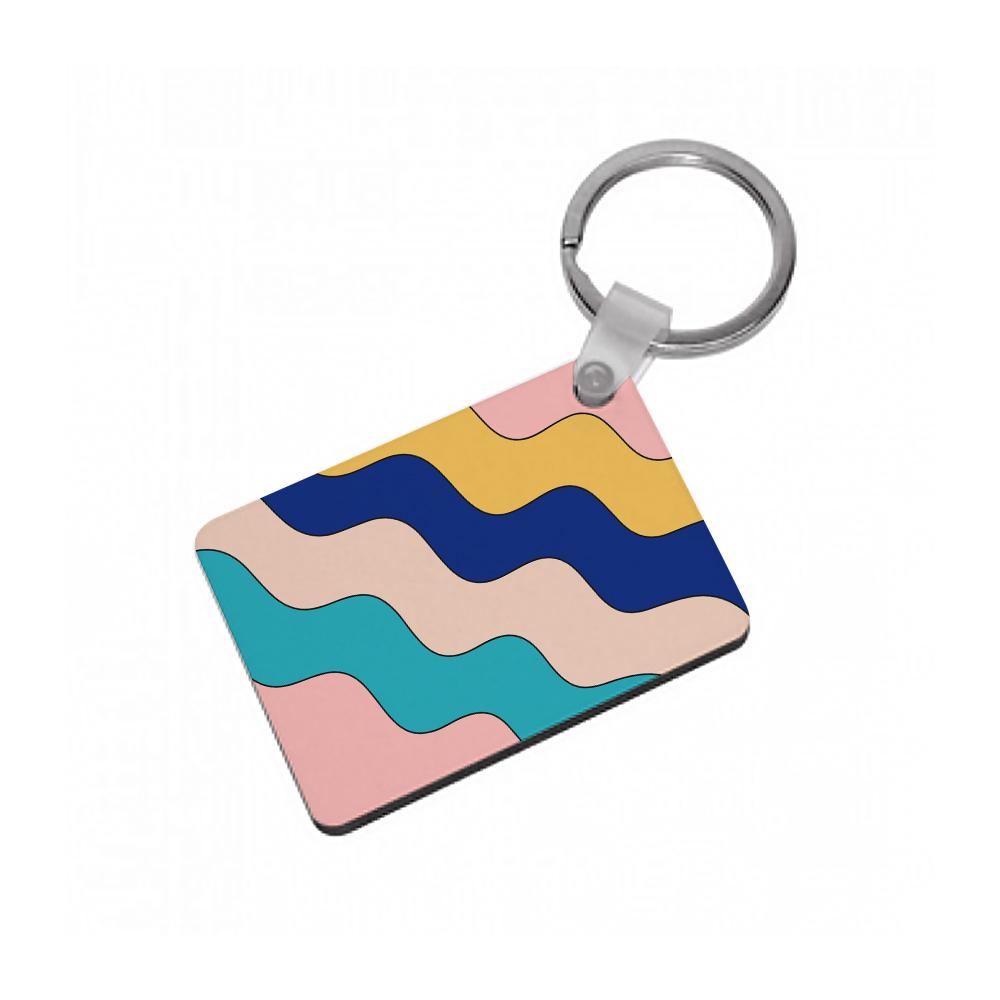 Psychedelic Pattern II Keyring