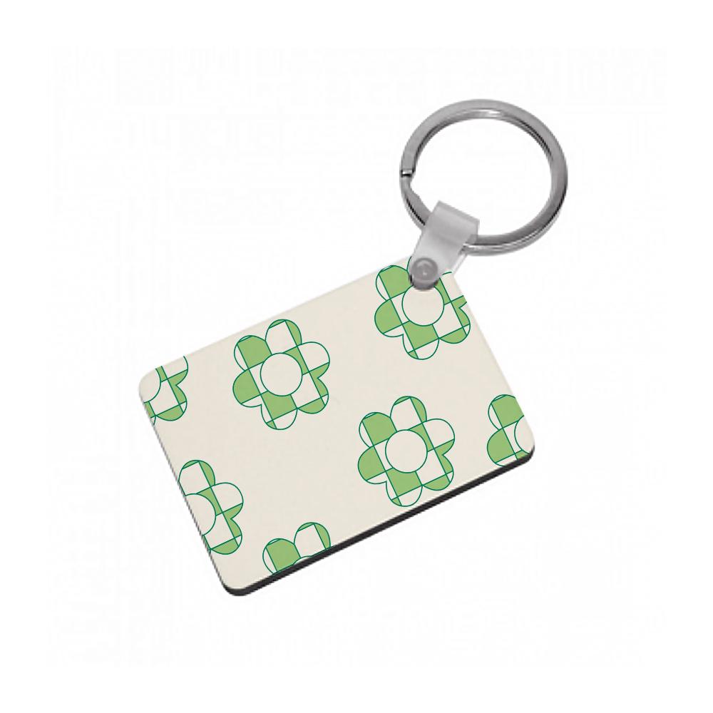 Psychedelic Pattern IX Keyring