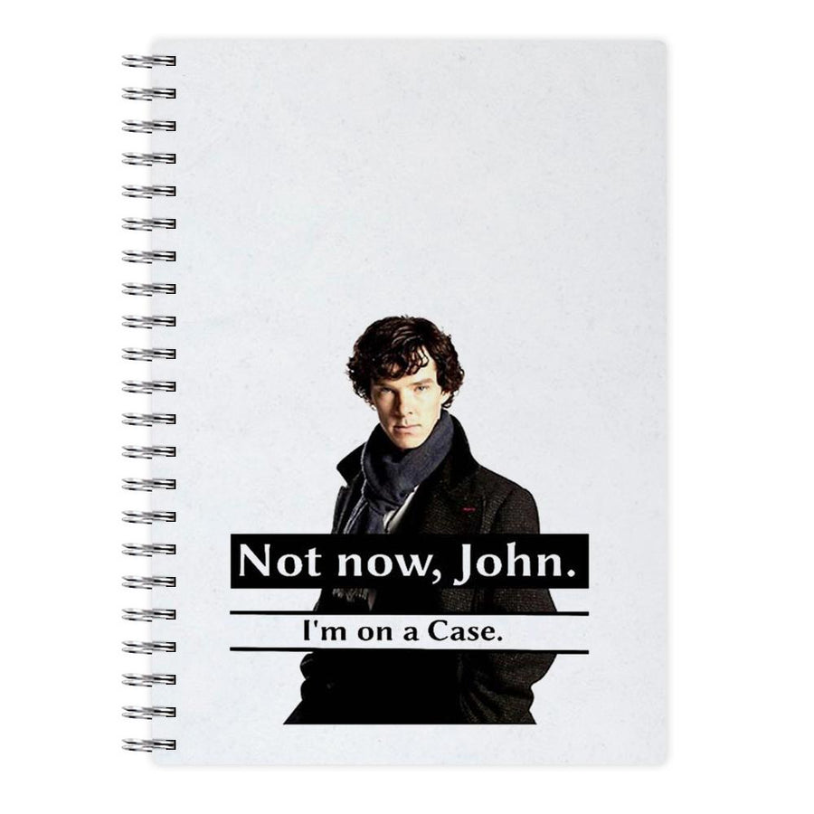 I'm on a Case - Sherlock Holmes Pun Notebook - Fun Cases