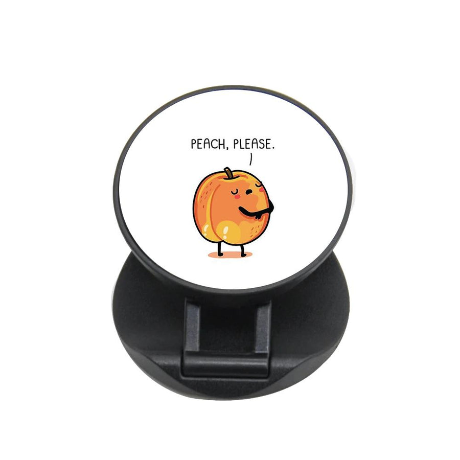Peach, Please - Funny Pun FunGrip - Fun Cases