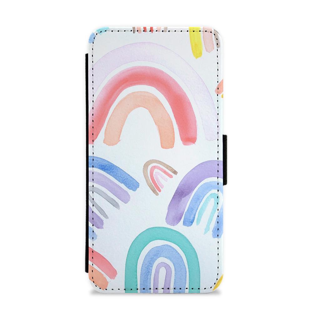 Rainbows - Rose And Bee Creations Flip / Wallet Phone Case