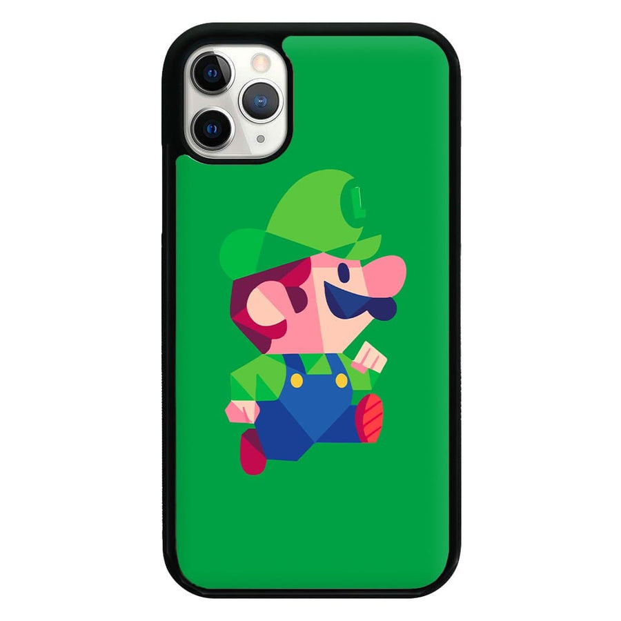 Running Luigi - Mario Phone Case