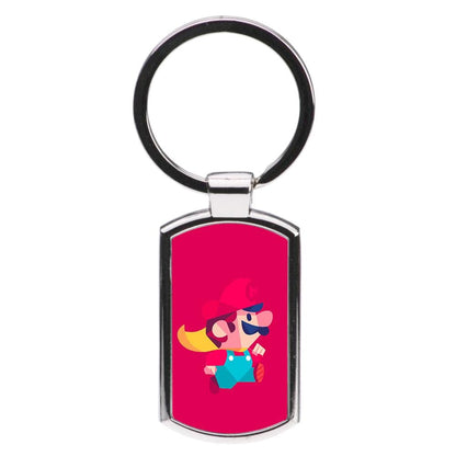 Running Mario - Mario Luxury Keyring