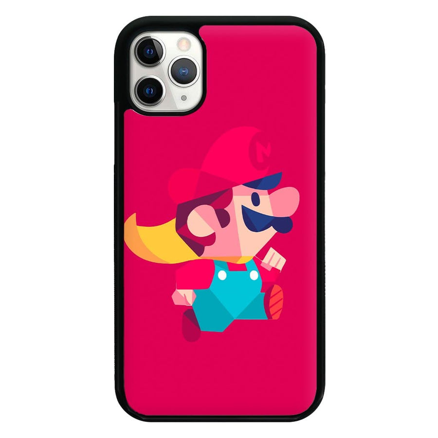 Running Mario - Mario Phone Case