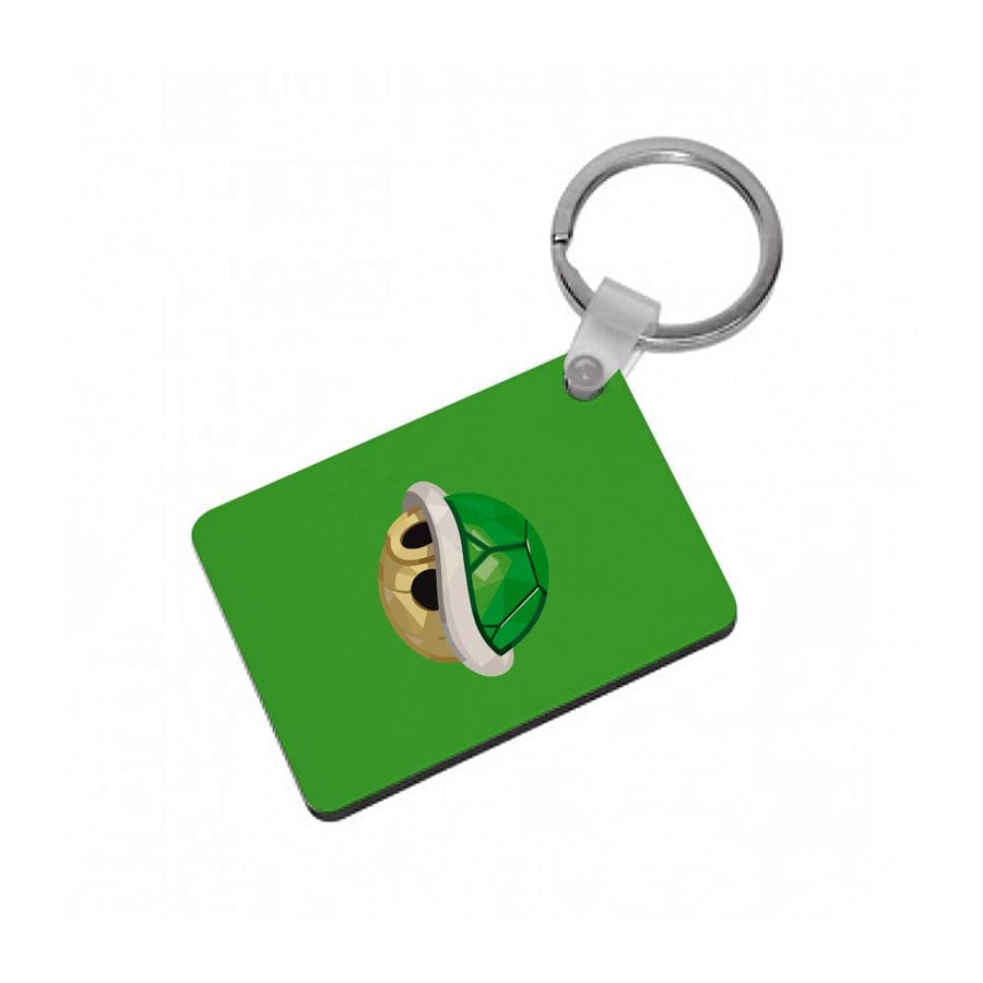 Green Koopa Troopa Shell - Mario Keyring