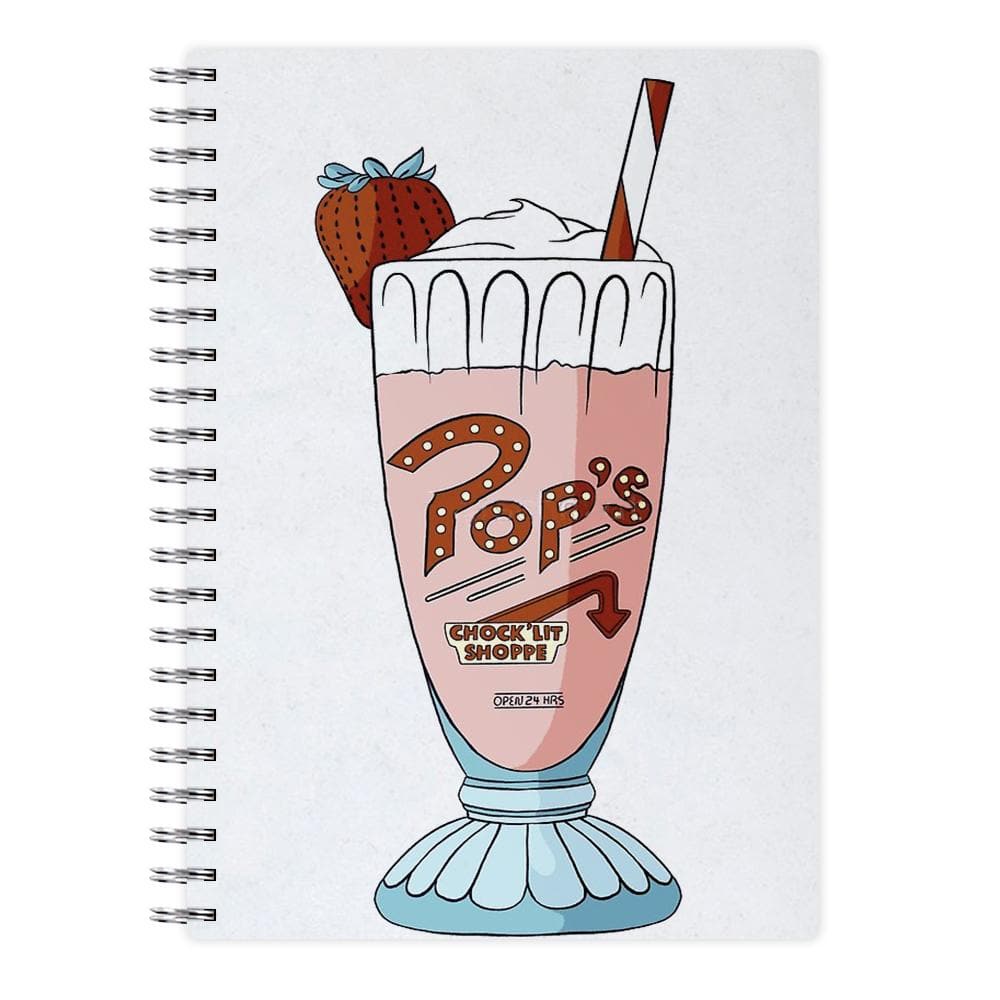 Pop's Chock'lit Shoppe Milkshake - Riverdale Notebook