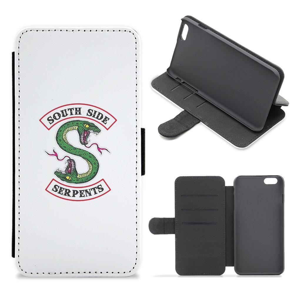 Southside Serpents - White Riverdale Flip / Wallet Phone Case