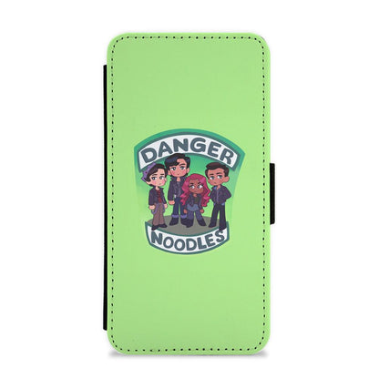 Danger Noodles Cartoon - Soutside Serpents Riverdale Flip / Wallet Phone Case