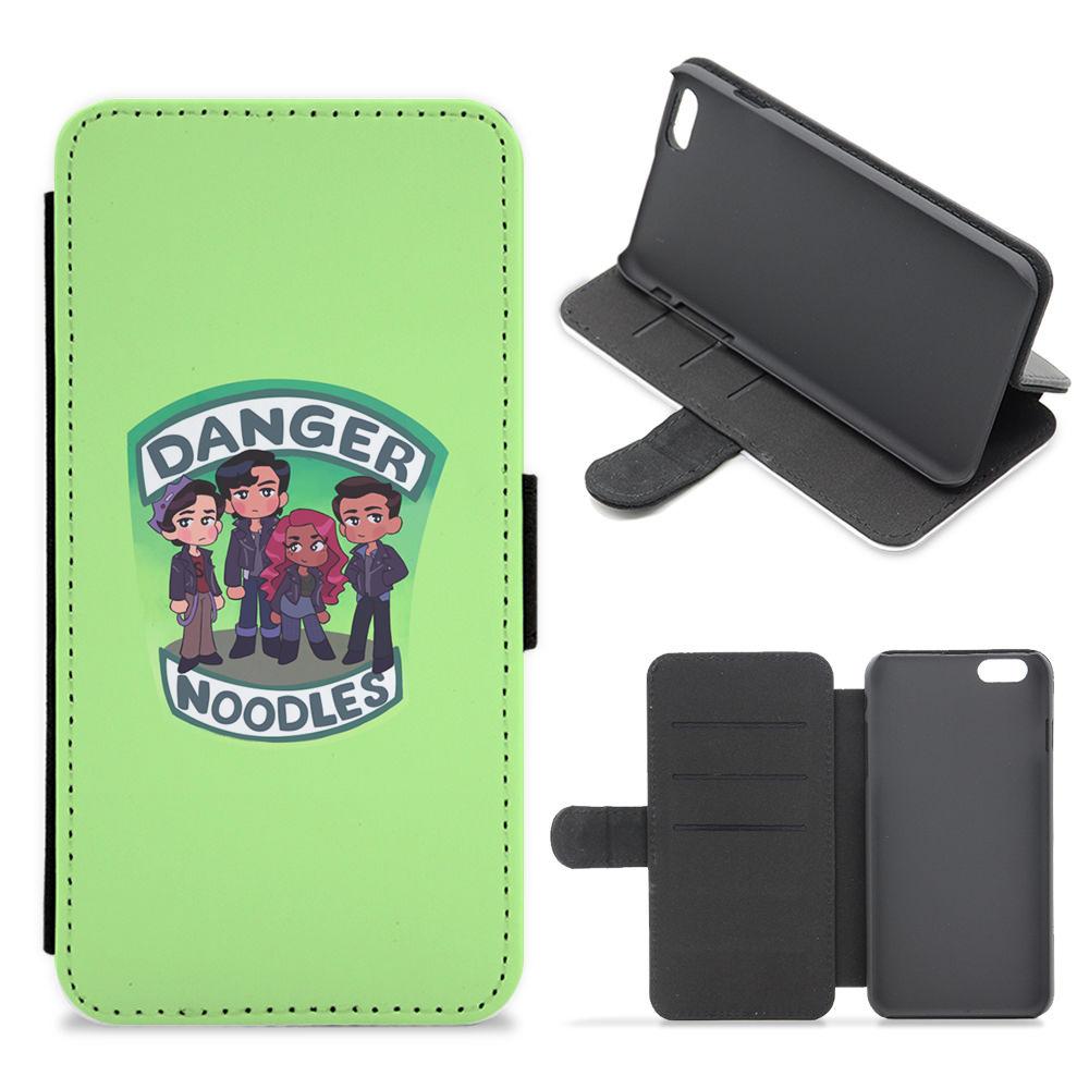 Danger Noodles Cartoon - Soutside Serpents Riverdale Flip / Wallet Phone Case